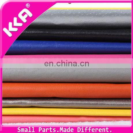 Lowest price candy colorful PVC Synthetic shoes leather