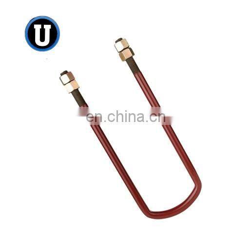 High quality bake paint u bolt for leaf spring