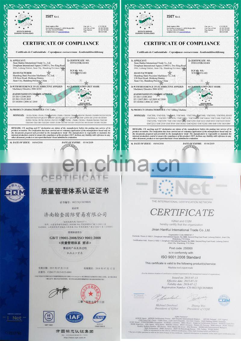 8000Rpm Spindle Speed Siemens GSK Fanuc Mitsubishi CNC Machining Center 3 Axis 4 Axes 5 Axis Metal Milling Machine For Sale