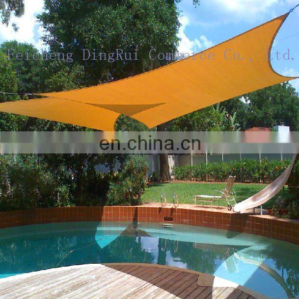 Garden sun shade sail with UV treatment nursery shade mesh