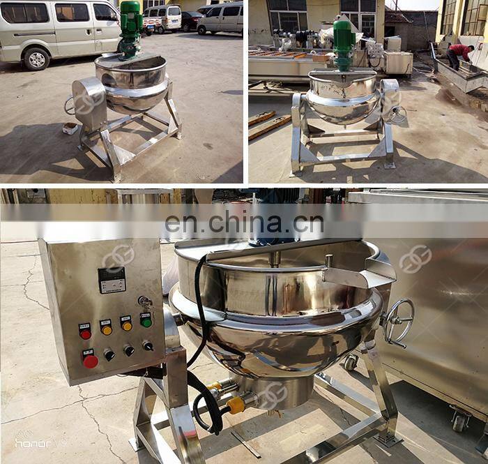 Industrial Tilting Electric Boiling Pan Rice Boiling Machine