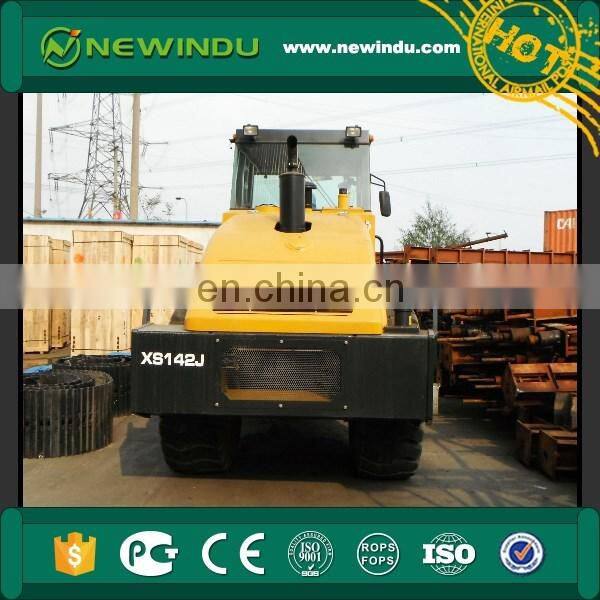 12300kg double drum vibration Road Roller XD122 with double bass pedal blind