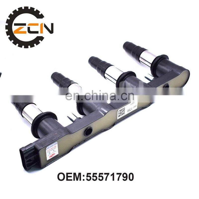 Auto High quality Ignition coil OEM 55571790 For Cruz1.6 Sonic Trax Aveo Pontiac G3