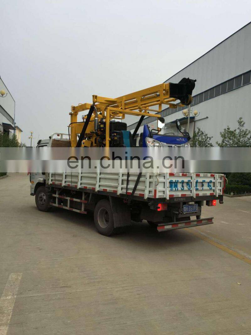 Vehicle-mounted Soil Rig Machine Cheap Water Well Drilling Rigs