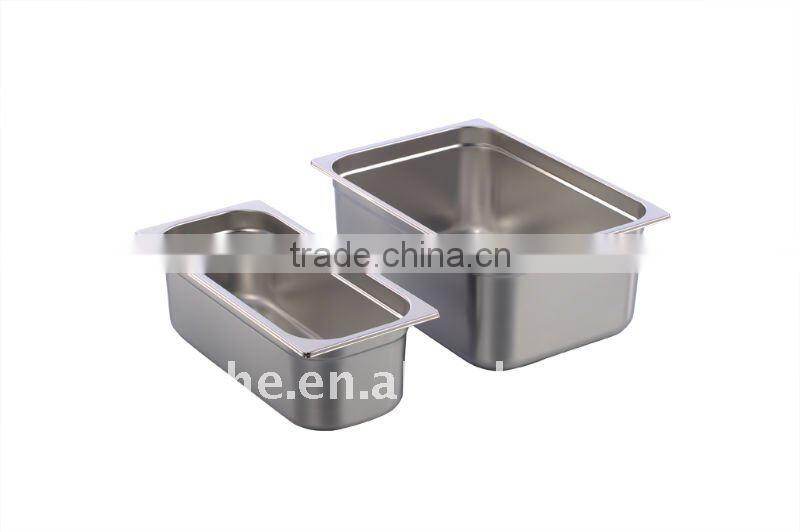 S/S Pan for Ice Cream Freezer
