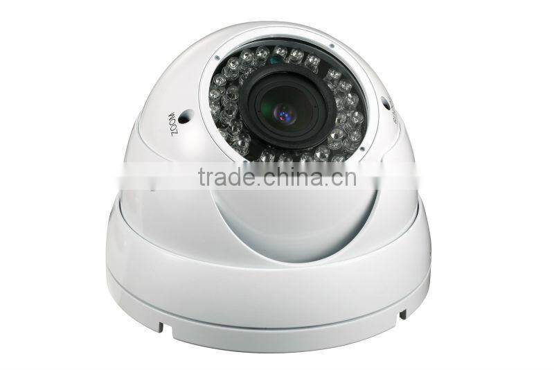 High definition analog camera 30 m ir distance waterproof outdoor dome ahd cctv camera 1080P