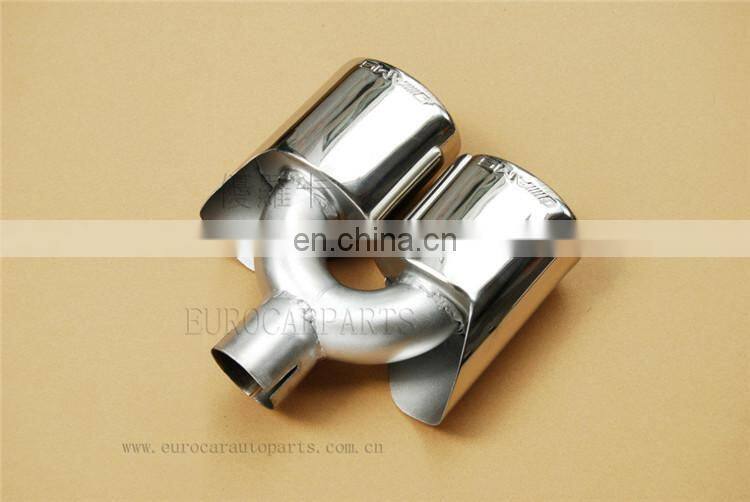 C class w204 C63 exhuast pipe with high quality stainless steel material fit for C180 C200 C260 to C63 muffler tips