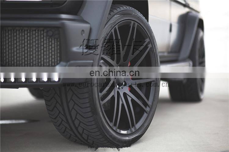 G class w463 B style forged steel material Black color wheels fit for G63 G65 G500 G55 G900 22 inches Automobile hub