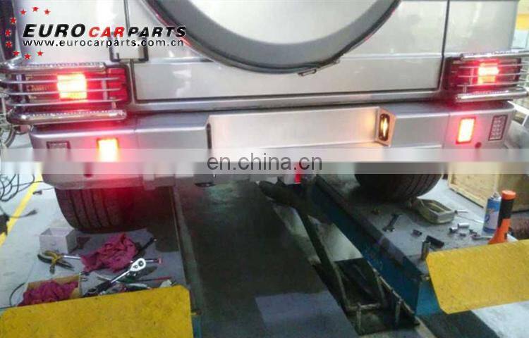 W463 rear bumper fit for MB G-CLASS W463 G500 G550 G63 to B-style rear bumper B700 body kits
