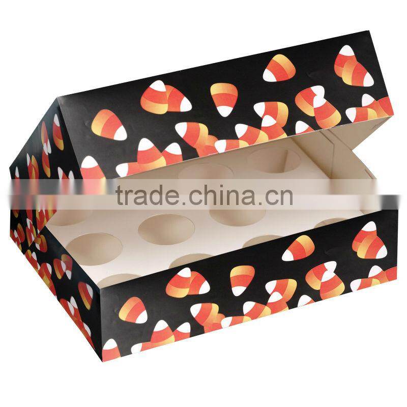 custom cardboard cheap recycled packaging eco paper moon cake box design