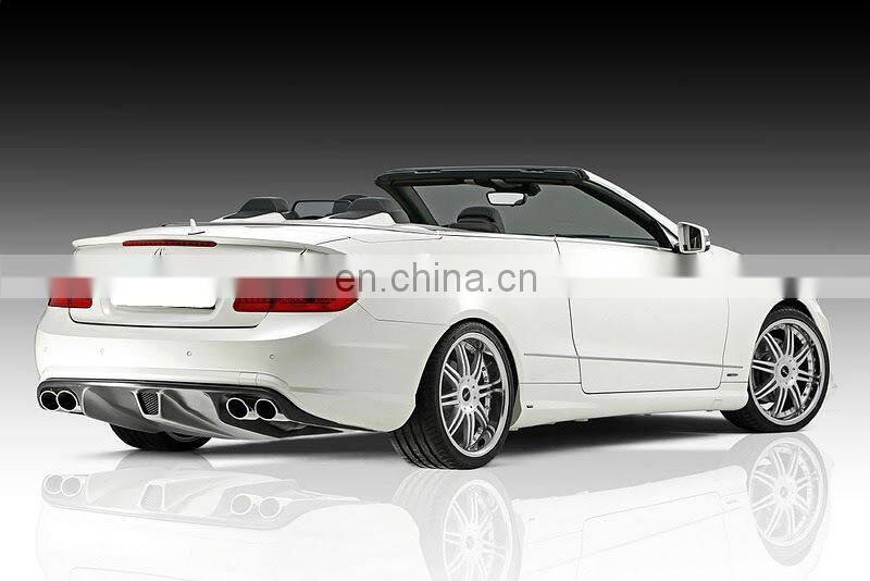 Carbon fiber W207 Rear Lip Bumper for mercedes Ben z W207 AMG