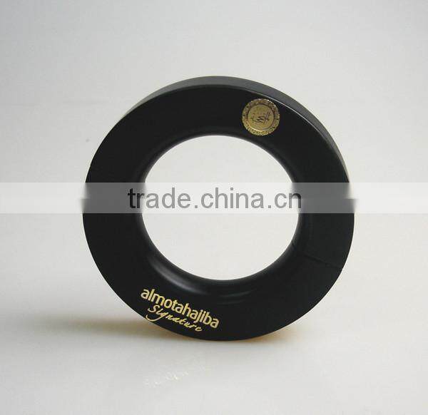 FW-1239 Luxury wood ring for veil and shawl display