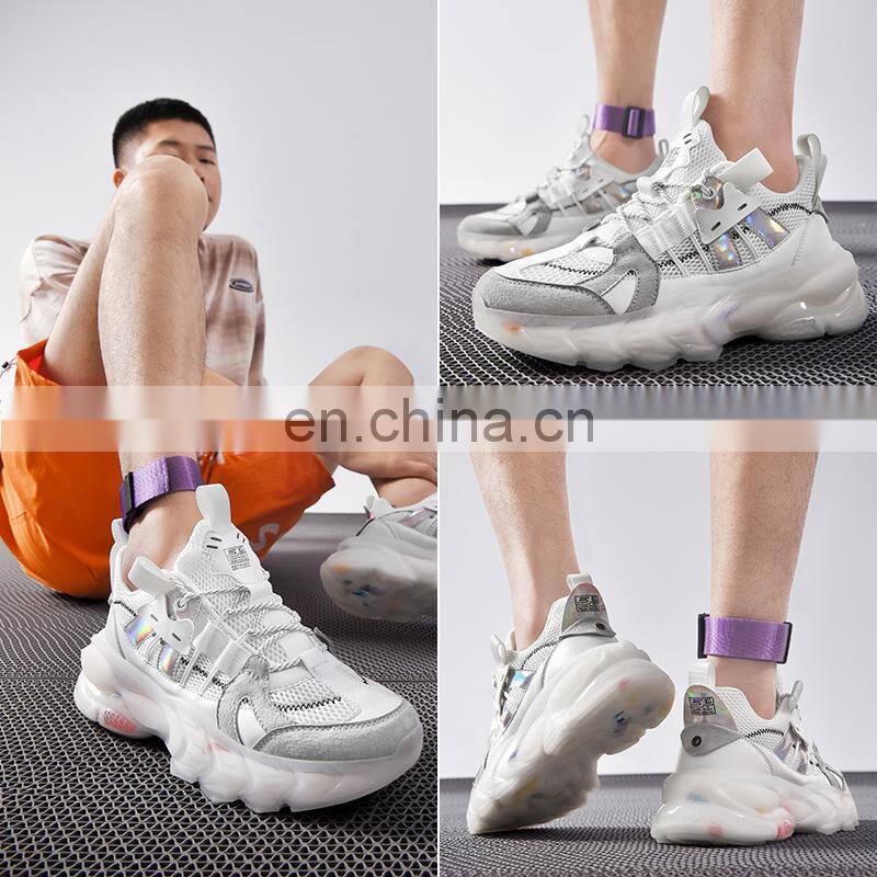 Factory Outlet Christmas Men's Spring and Autumn Mech Wind Customized Platform Shock Absorbing Running Casual Shoes