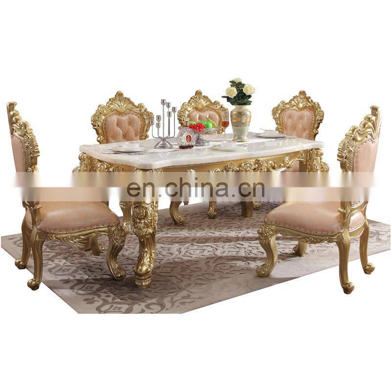 China antique gold master bed room furniture bedroom set luxury royal