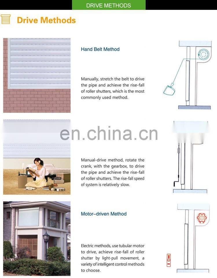 Australia roller shutter aluminum windows for sale