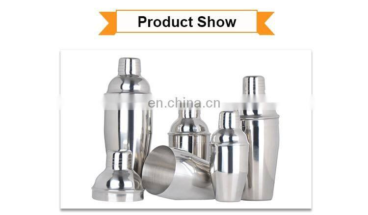 Hot selling 750ml stainless steel 304 martini shaker with good price