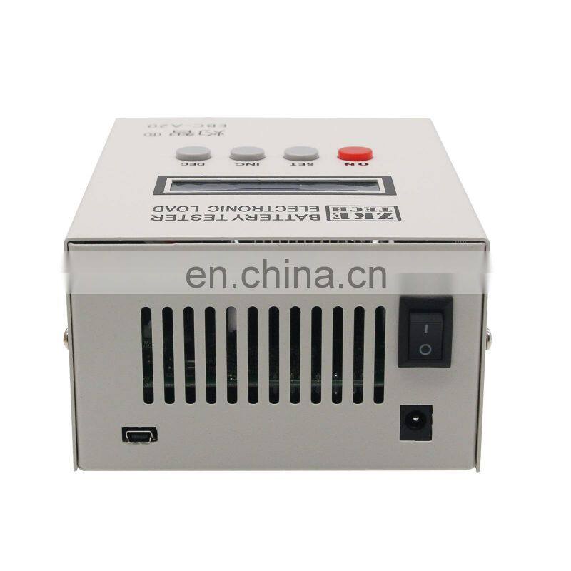 EBC-A20 Li-po Battery Capacity Tester 5A Charge 20A Discharge 85W Multifunction Battery Current Test