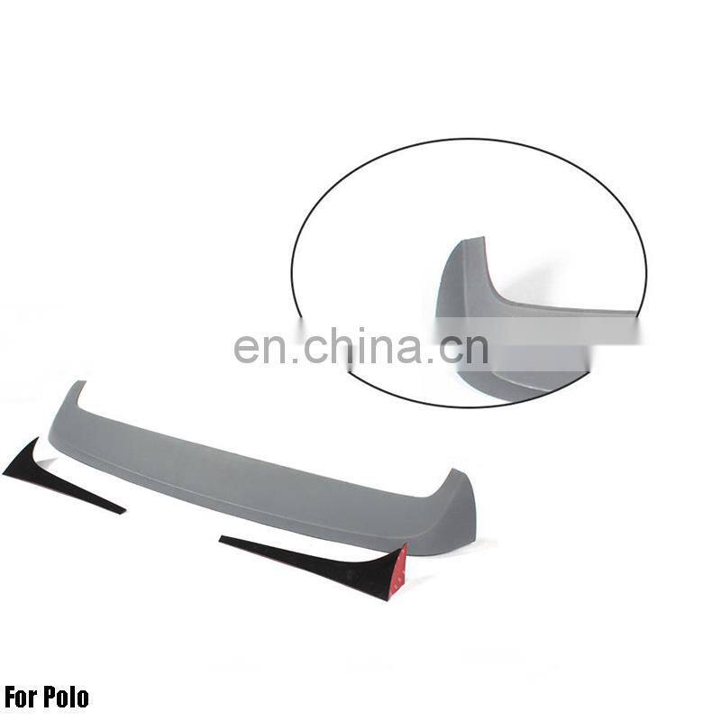 Car ABS Rear Primer Body Lip Body Side Rear Spoiler For New POLO 2010-2015 Rear Spoiler