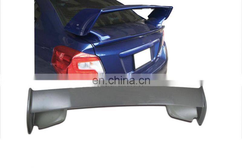 Auto ABS Rear Ducktail Car ABS Rear Trunk Spoiler For Subaru WRX