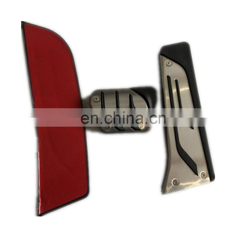 Car Foot Gas Rest Plate Cover Wholesale Auto Car Break Accelerator Pedals Brake Clutch Gas Oil Footrest Pedal Pad For Audi A4