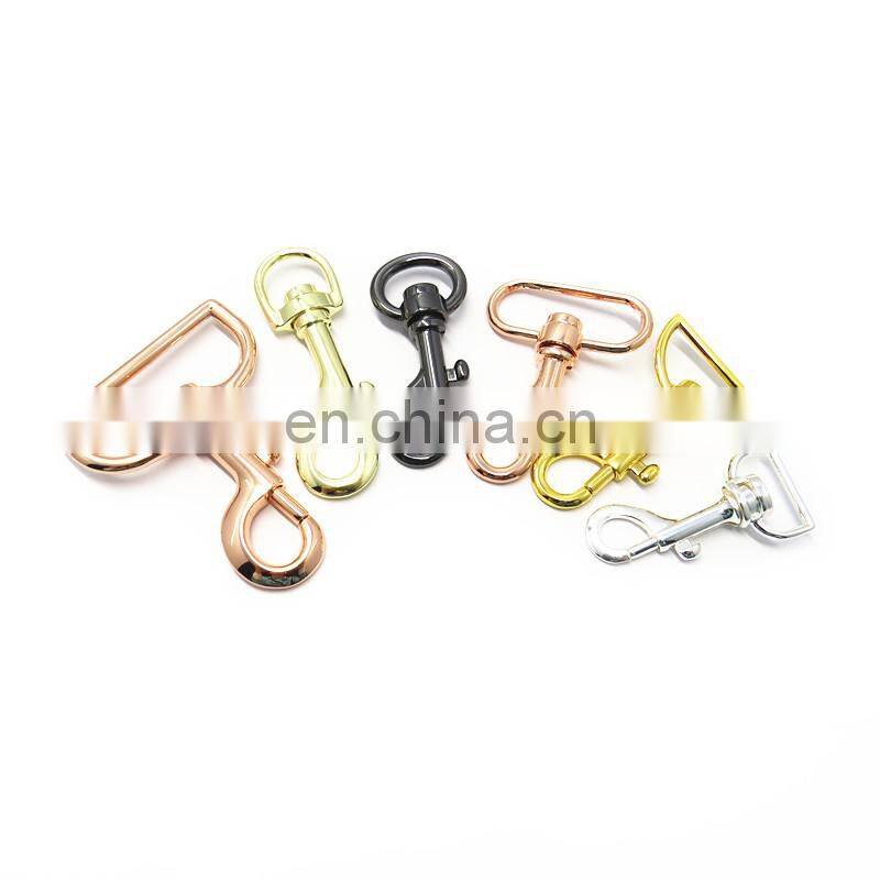 20mm Free Sample Cheap Price Metal D-Ring Snap Hook For Keychain