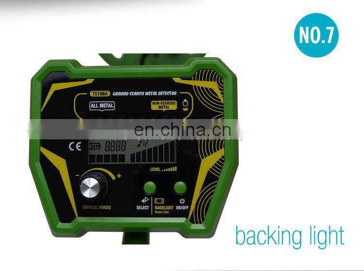 Best selling quality long range gold detector treasure hunting metal detector Trade Assurance online shop hot selling