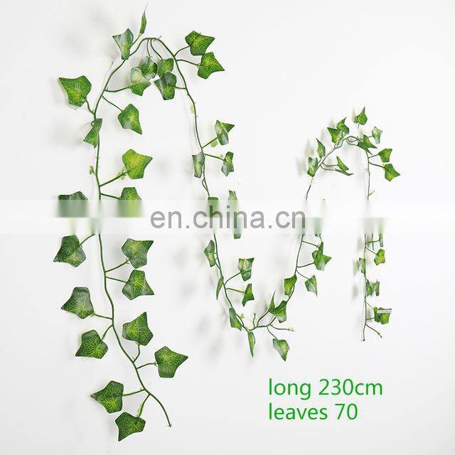 Green Silk Artificial Hanging Ivy Leaf Garland Plants Vine Leaves Diy For Home Decoration Garden Party Decor