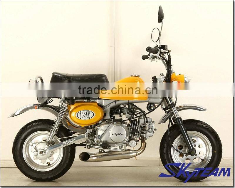 SKYTEAM SKYMINI 50cc&125cc 4 stroke monkey dax on road motorcycle (EEC EUROIII EURO3 approval, 10' alloy rim, monkey)