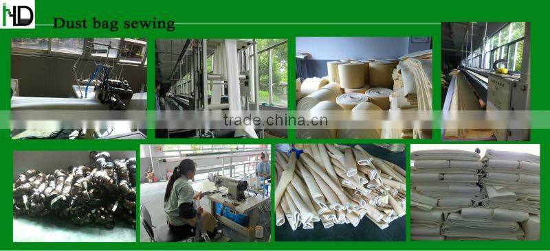 PTFE coated polyester filter bag