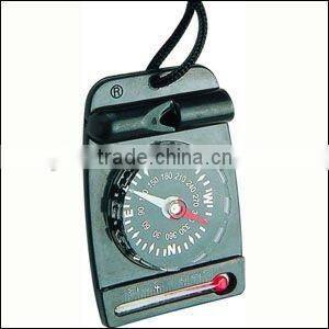 Plastic Compass with Carabiner