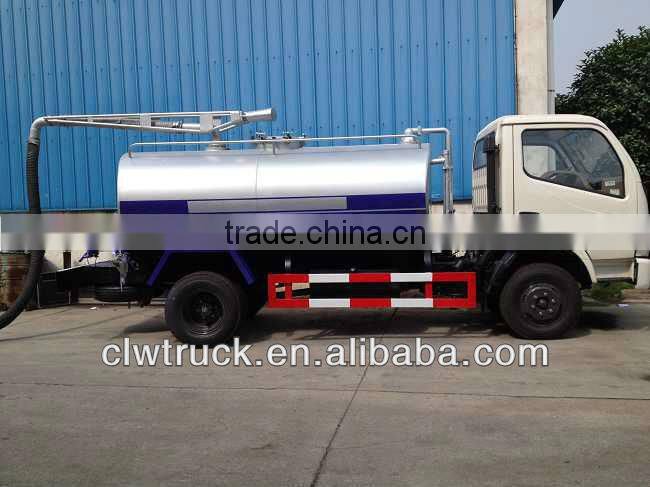 Factory supply small fecal tanker truck