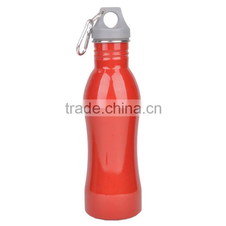 FOB 750ml Food Grade Stainless Steel Water Bottle