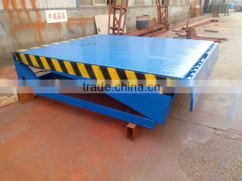 Stationary Hydraulic Loading Dock Ramp for Truck/truck portable loading ramps