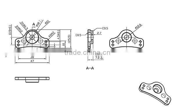 RL-HMB001 Universal Hour Meter Bracket