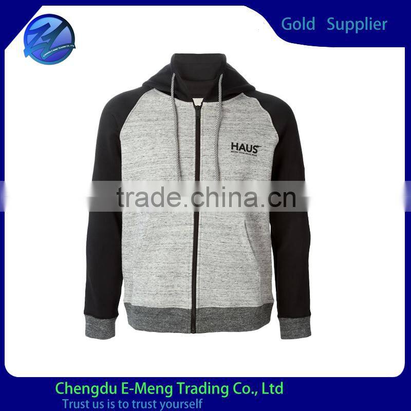 High Quality Wholesale Fleece 100% Cotton Plain White Hoodies for Men