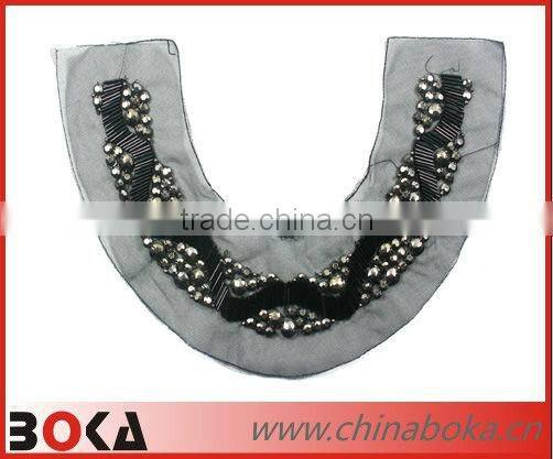 New arrival latest design gold women sequins collar design