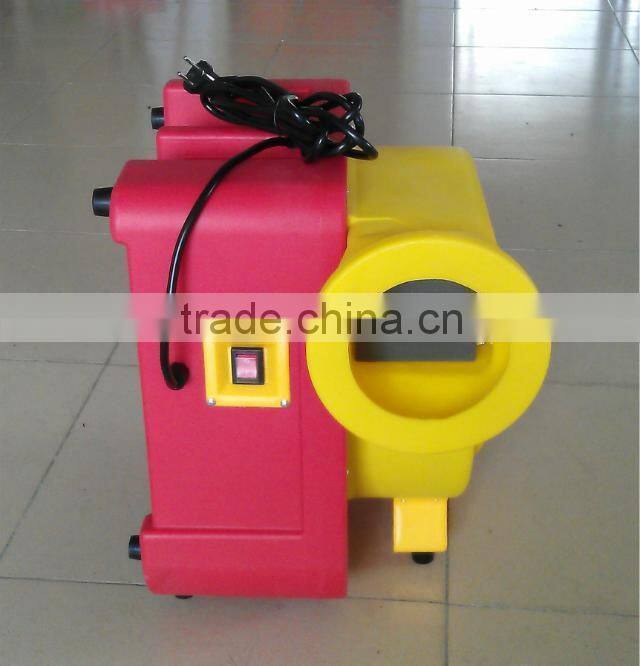 Centrifugal air blower for inflatable bouncers