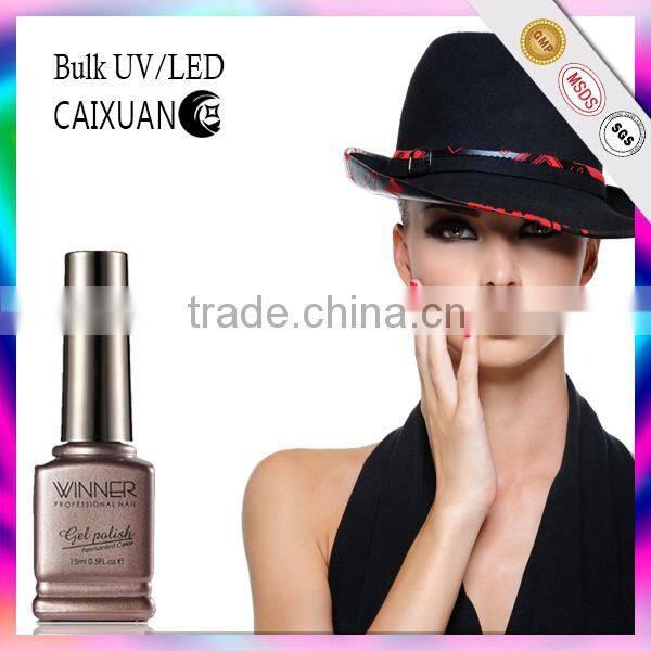 CAIXUAN 15 ml wholesale color uv gel nail polish for nail supplies professional