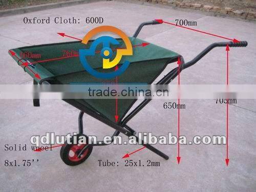 folding wheel barrow, foldaway wheel barrow, garden wheelbarrow