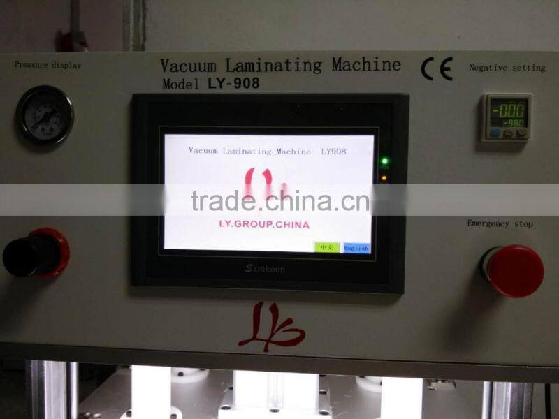 LY 908 OCA machine 17 Inch no need molds lcd Assembly laminating machine