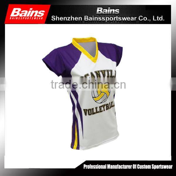 100% polyester dry fit women volleyball uniform designs for men