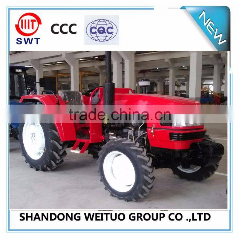 WEITUO BRAND farm machinery 55hp 4wd tractor