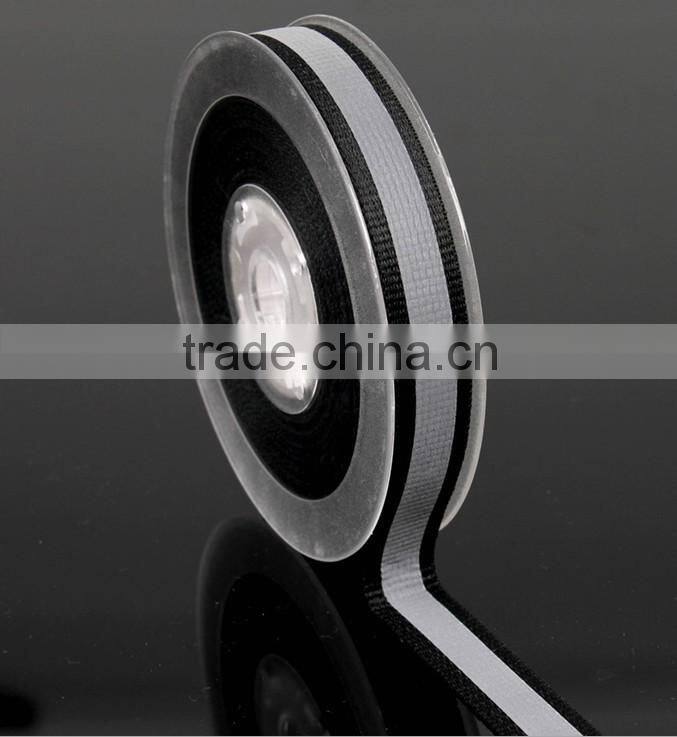 Webbing Wholesale,1.5cm,Black Polyester Reflective Slik Eco-Frendly Webbing,Luggage Apparel Accessories Webbing