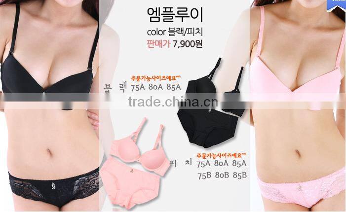 Factory direct sale good quality sexy woman bra and panty set
