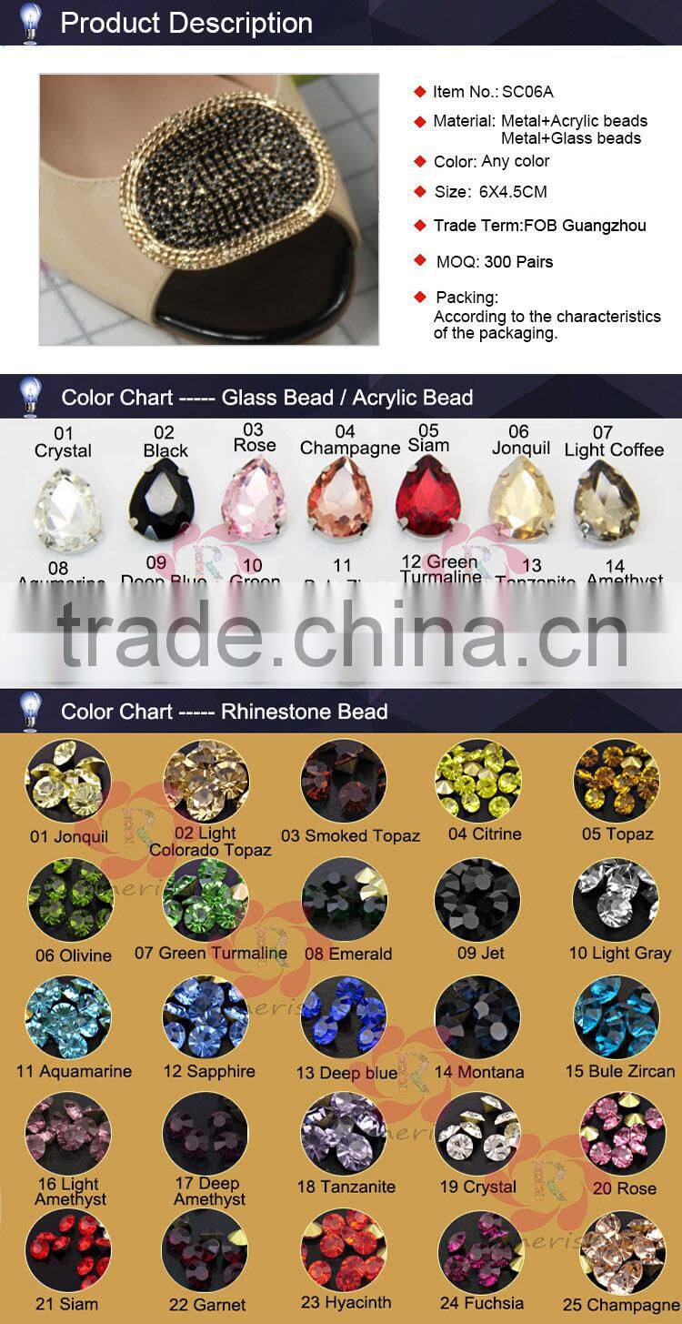 Fashion Rhinestone Shoe Ornaments for High-heeled Shoes,Lady Shoe's Decorations