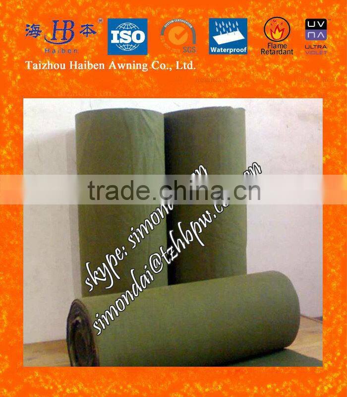 Haiben Canvas Fabric Canvas Tarpaulin for Canvas Truck Cover Prices
