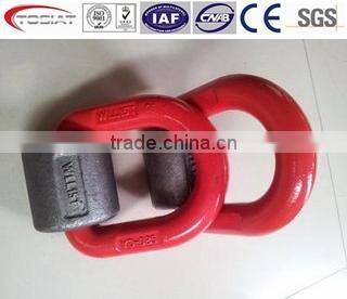 D-ring with high strength alloy steel D-ring