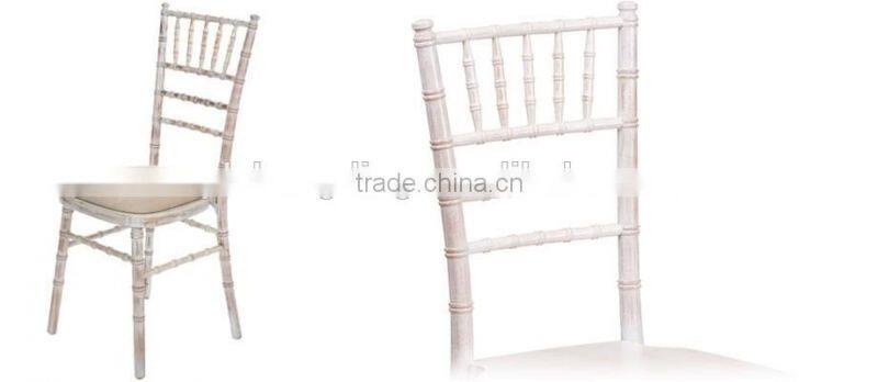 Nice design royal wedding chair/limewash chiavari chair
