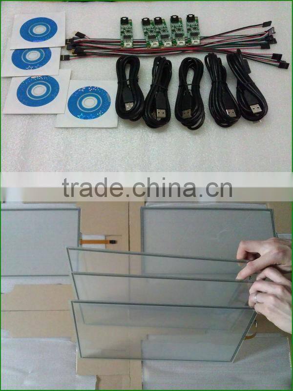 7.1 Inch 4 wire Resistive touch screen / panel