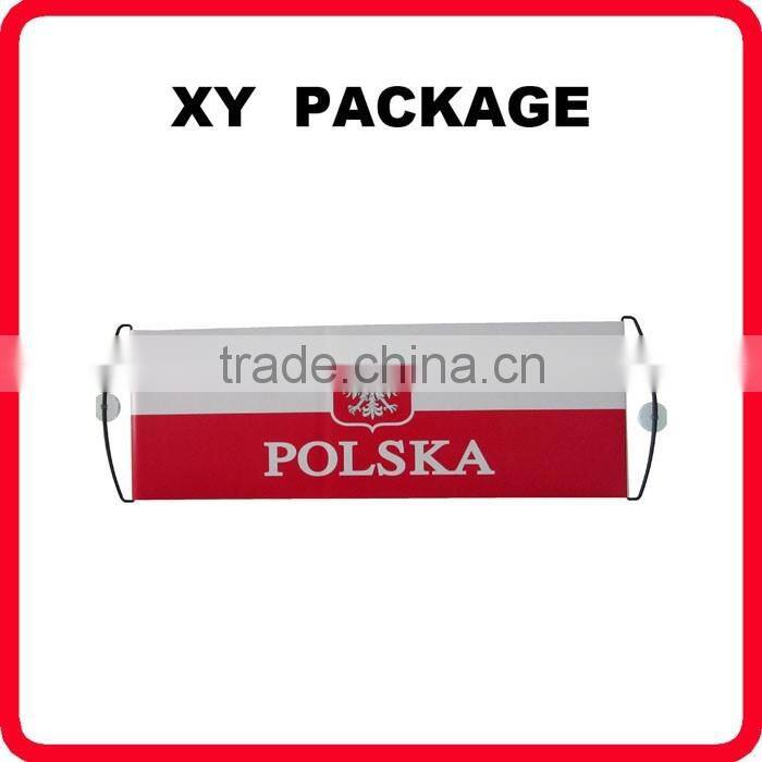 Promotional gift sports scrolling banner with low price